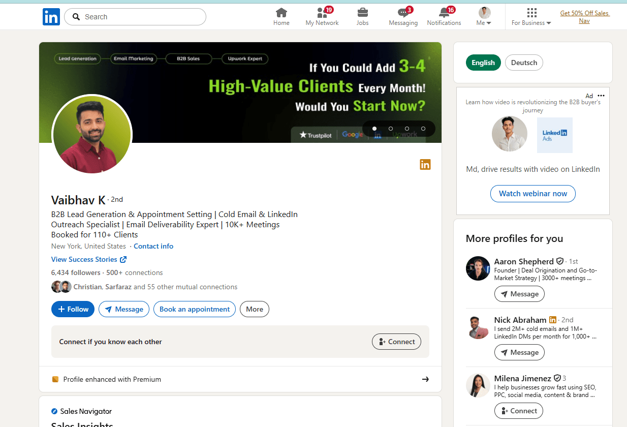 LinkedIn Profile Post Scraper - Export Public Profile Posts