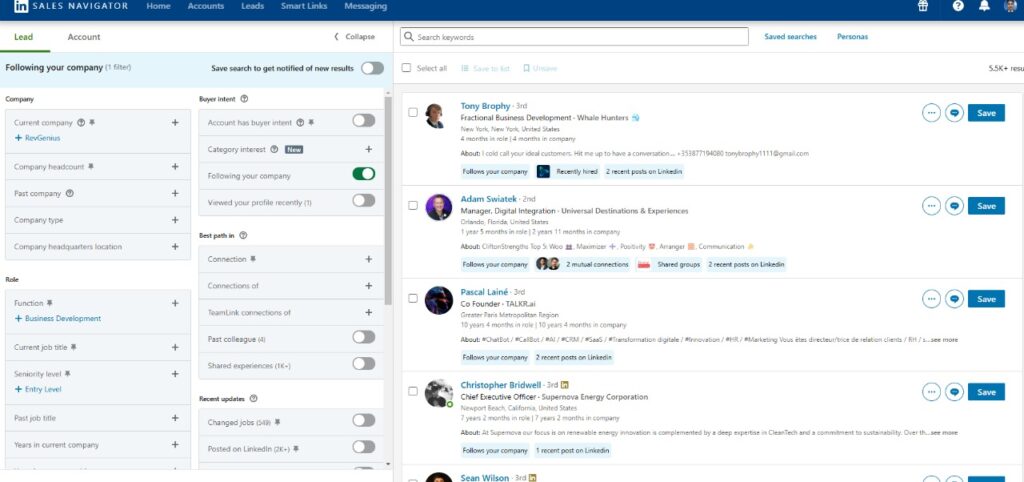 Scrape Unlimited LinkedIn Sales Navigator Leads