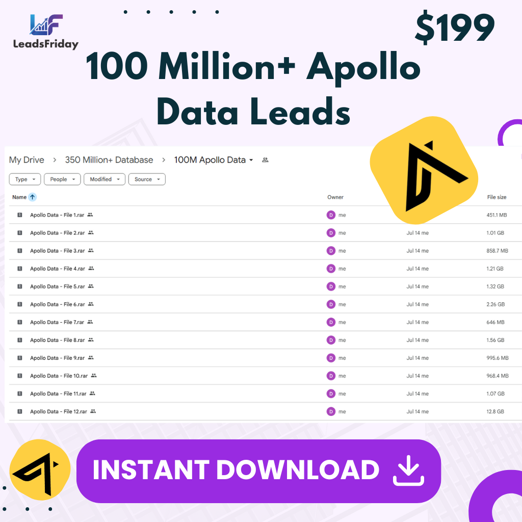 Apollo Data Leads