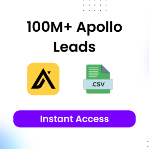 100M+ Apollo Leads Database