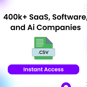 SaaS, Software, and Artificial Intelligence Companies Lists